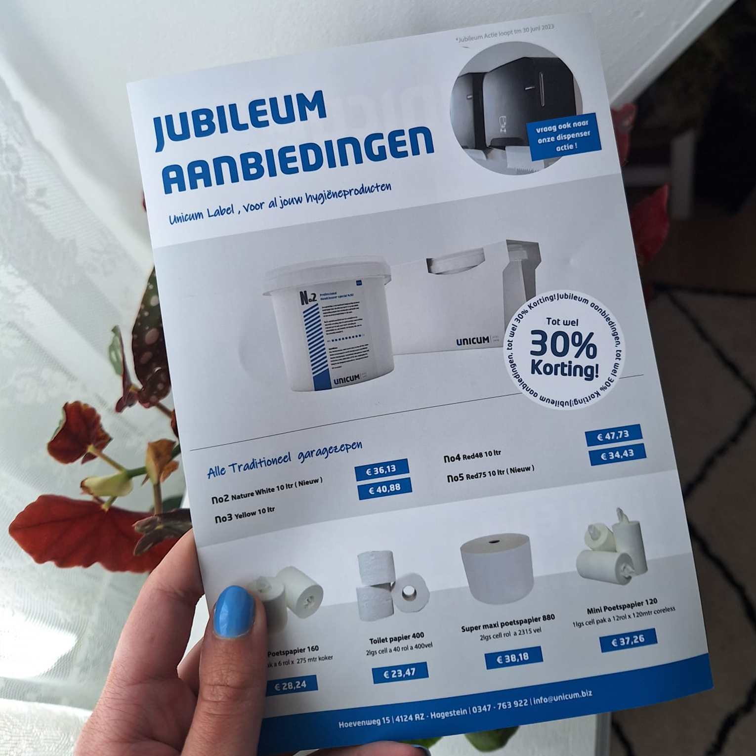 Unicum Bedrijfskleding - Hagestein - folder